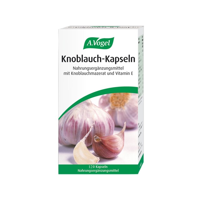 A.Vogel Garlic 120caps (Συμπλήρωμα Διατροφής με Φρέσκο Σκόρδο & Βιταμίνη E)