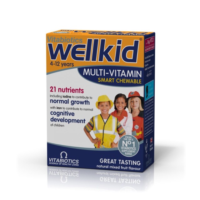 Vitabiotics Wellkid 30 Tabs (Συμπλήρωμα Διατροφής για Παιδιά)