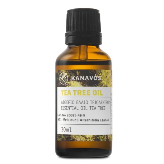 Kanavos Essential Oil Tea Tree 30ml (Τεϊόδεντρου Αιθέριο Έλαιο)