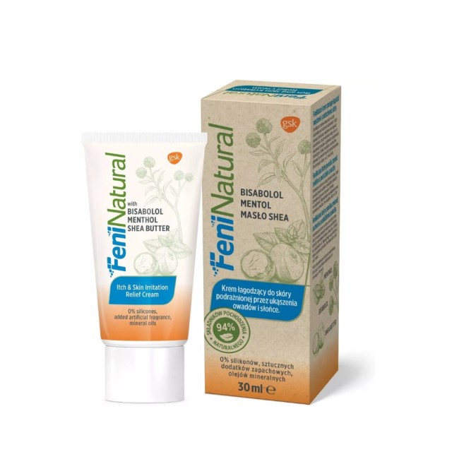 FeniNatural Cream 30ml (Κρέμα για Ανακούφιση από τη Φαγούρα & τον Ερεθισμό από Τσιμπήματα & Ηλιακό Έγκαυμα)