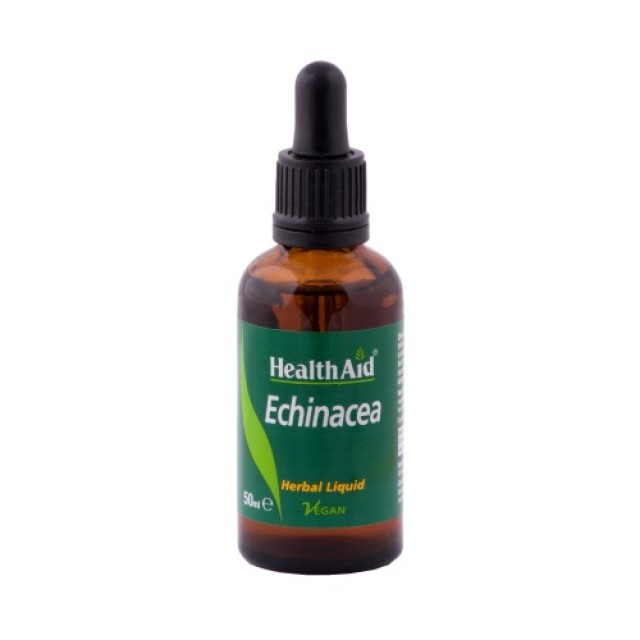 Health Aid Herbs Echinacea Herbal Liquid 50ml (Ανοσοποιητικό - Κρυολόγημα)