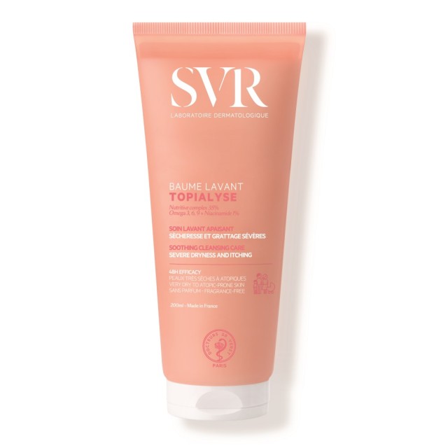 SVR Topialyse Baume Lavant 200ml (Καθαριστική Κρέμα για Πολύ Ξηρό Δέρμα)