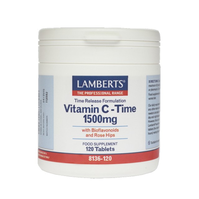 Lamberts Vitamin C 1500mg Time Release 120tab (Βιταμίνη C)