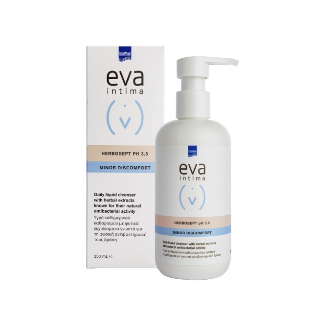 Intermed Eva Intima Herbosept Wash pH 3.5 Liquid Cleanser 250ml