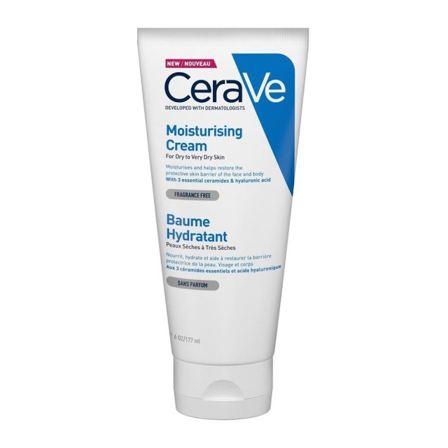 CeraVe Moisturizing Cream 177ml (Ενυδατική Κρέμα Προσώπου & Σώματος)