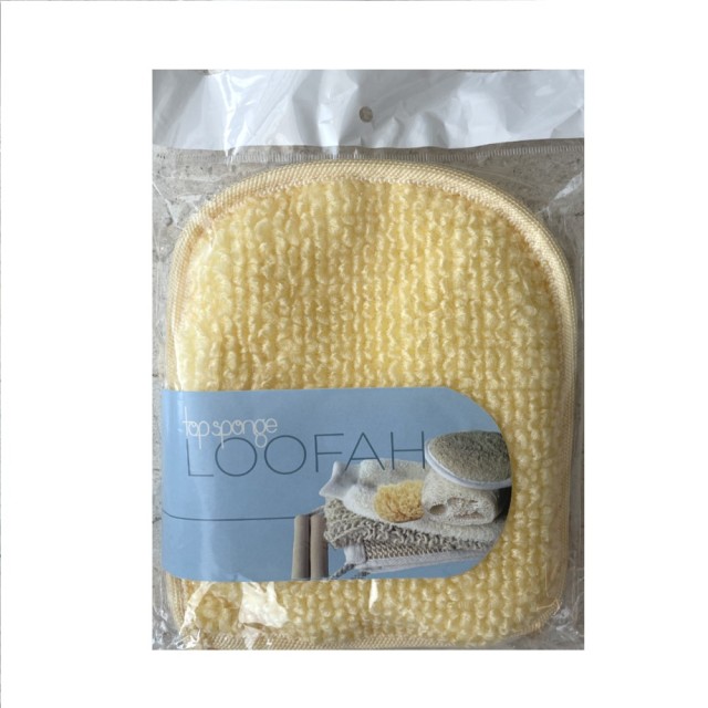 Joy Sea Sponge Loofah Νο009 (Φυτική Λούφα Γάντι με Ύφασμα)