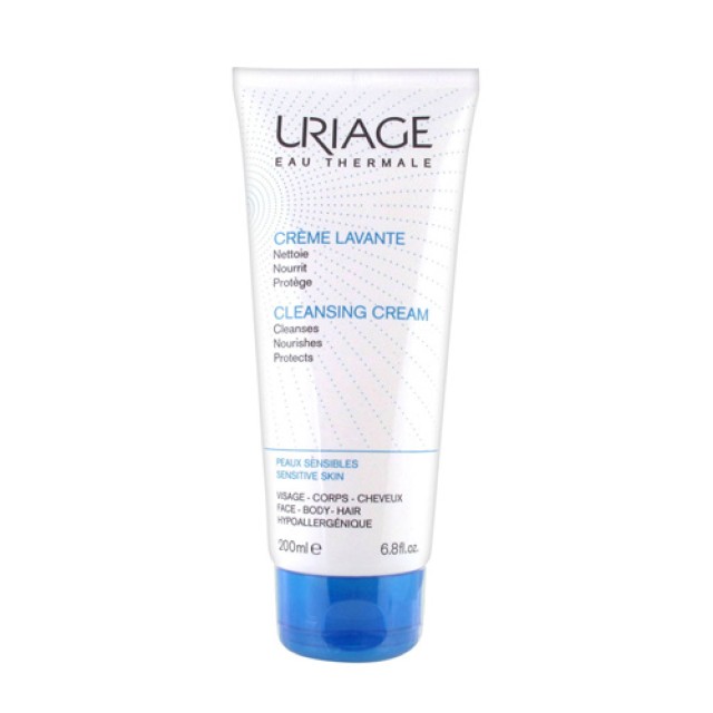 Uriage Cleansing Cream 200ml (Κρέμα Καθαρισμού για Πρόσωπο - Σώμα & Μαλλιά) 