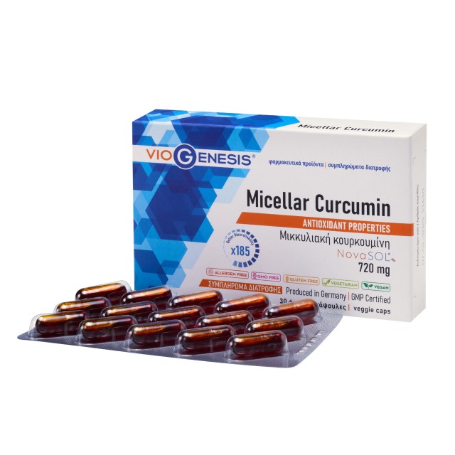 Viogenesis Micellar Curcumin 720mg 30caps