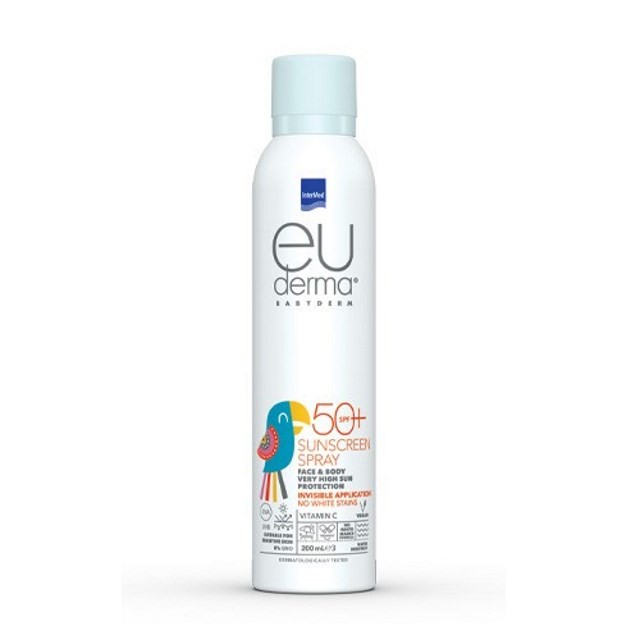 Intermed Euderma Babyderm Sunscreen Spray SPF50+ 200ml