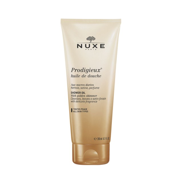 Nuxe Prodigieux Shower Oil 200ml (Αφρόλουτρο με Iριδίζουσα Yφή)