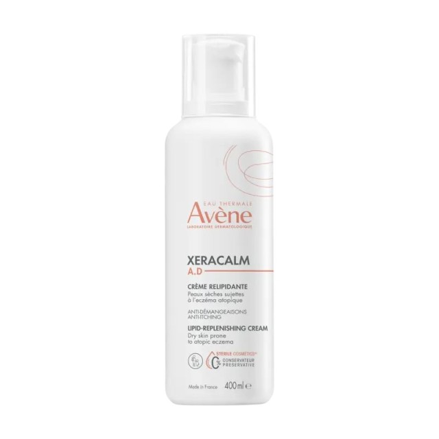 Avene Xeracalm AD Lipid Replenishing Cream 400ml (Κρέμα για Αναπλήρωση των Λιπιδίων)