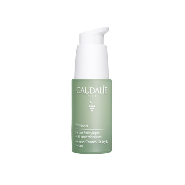 Caudalie Vinopure Blemish Control Salicylic Serum 30ml (Ορός Κατά των Ατελειών για Επιδερμίδα με Τάση Ακμής)