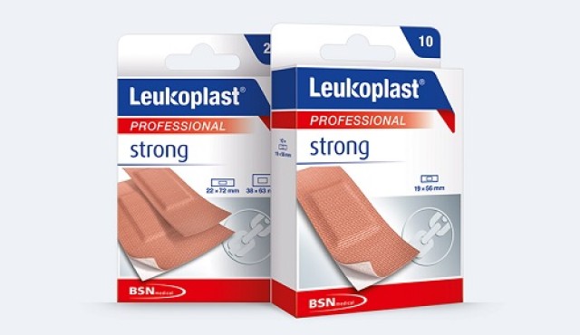 Leukoplast Strong 22x75mm & 38x63mm 20τεμ (Αυτοκόλλητα Επιθέματα για Βαθιά Κοψίματα)