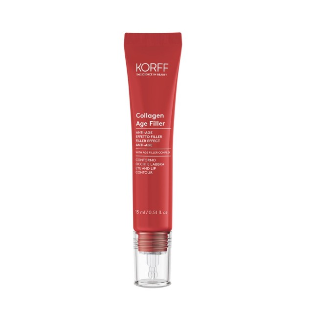 Korff Collagen Age Filler Eye & Lip Contour 15ml (Αντιρυτιδική Κρέμα Ματιών & Χειλιών)