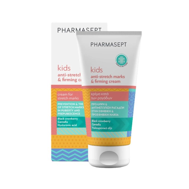 Pharmasept Kids Anti-Stretch Marks & Firming Cream 150ml (Κρέμα για την Πρόληψη και Αντιμετώπιση των Ραγάδων)