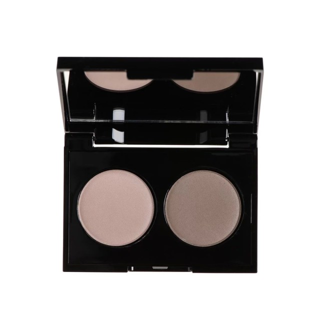 Korres Volcanic Minerals Velvet Dual Eyeshadow Palette Grey Taupe 38 3gr (Παλέτα Σκιών σε 2 Αποχρώσε