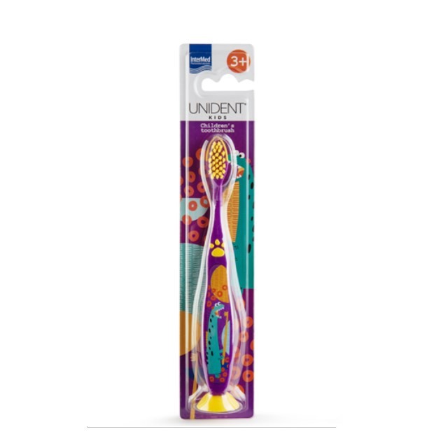 Unident Kids Children’s Toothbrush Purple (Παιδική Οδοντόβουρτσα για 3+ Ετών - Μωβ)