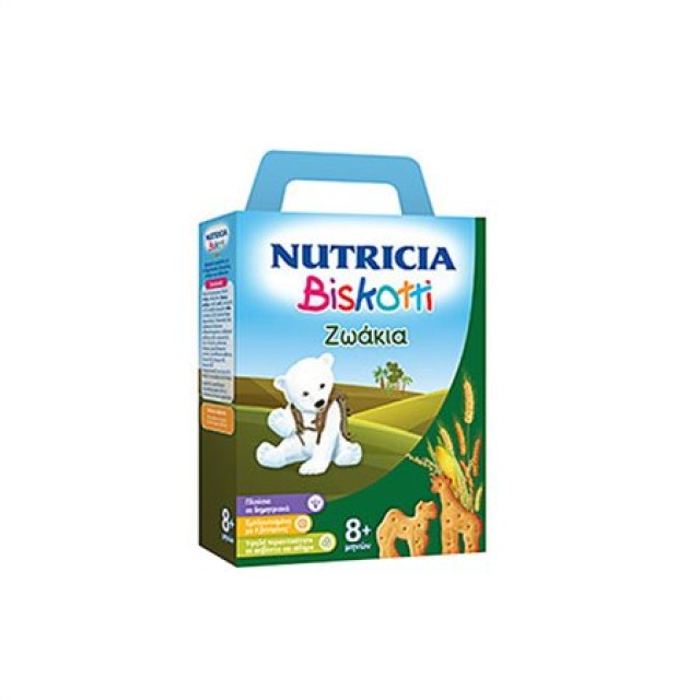 Nutricia Biskotti Ζωάκια 180gr (Βρεφικά Μπισκότα από τον 8ο Μήνα)