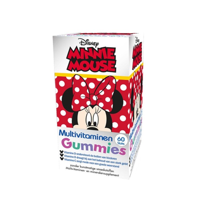 Skan Medical Disney Minnie Mouse Multivitamins Gummies 60ζελεδάκια (Πολυβιταμίνες για Παιδιά με τη Minnie)