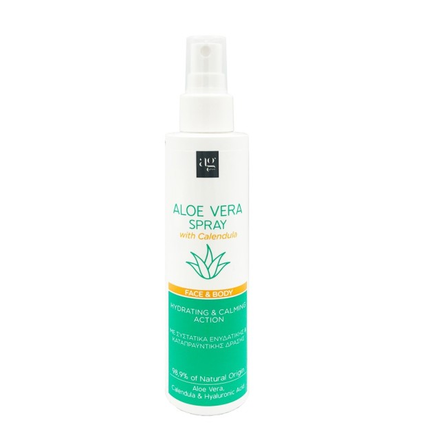 Ag Pharm Aloe Vera Spray 150ml (Σπρέι Εντατικής Ενυδάτωσης Προσώπου & Σώματος με Φυσική Αλόη)