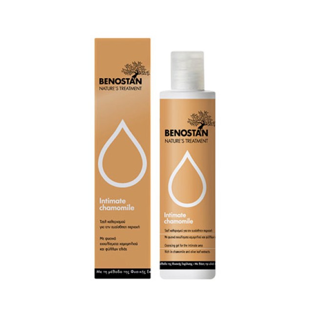 Benostan Intimate Chamomile 200ml (Υγρό Καθαριστικό Για Την Ευαίσθητη Περιοχή)