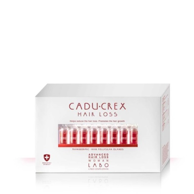 Labo Caducrex Advanced Woman 40αμπουλες (Ειδική Σύνθεση για Γυναίκες με Προχωρημένη Τριχόπτωση) 