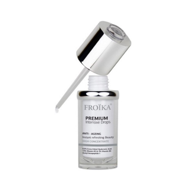 Froika Premium Intensive Drops 30ml (Πολυδύναμες Αντιγηραντικές Σταγόνες Προσώπου)