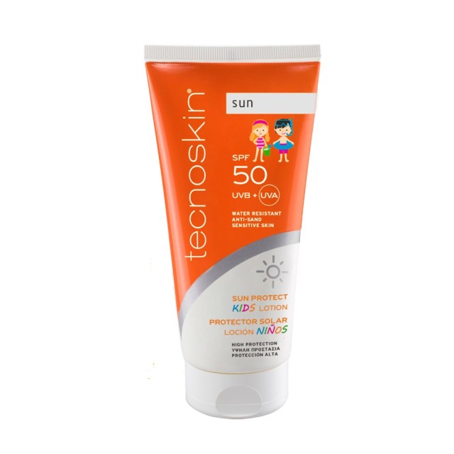 Tecnoskin Sun Protect Kids Lotion SPF 50 200ml (Παιδικό Αντηλιακό Γαλάκτωμα Προσώπου & Σώματος)