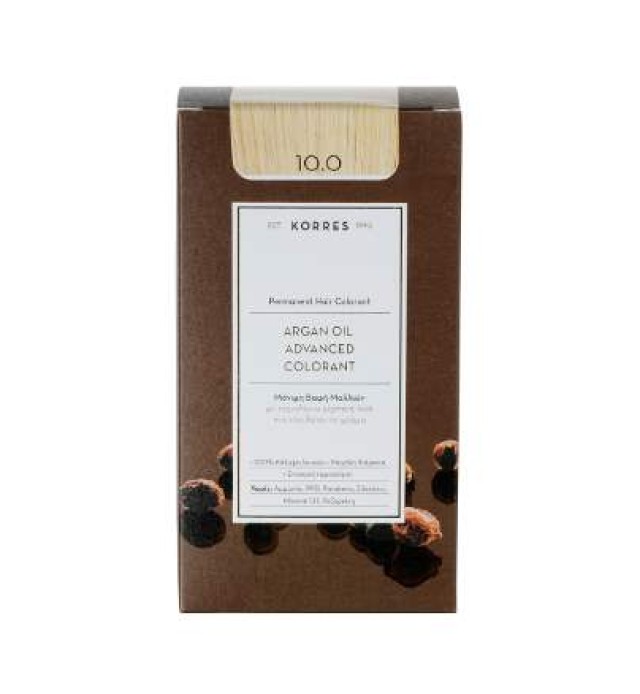 Korres Argan Color Platinum Blonde 10.0 (Ξανθό Πλατίνας)