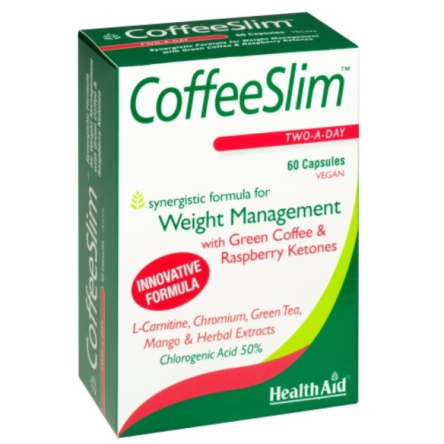 Health Aid Coffee Slim 60cap Πράσινος Καφές