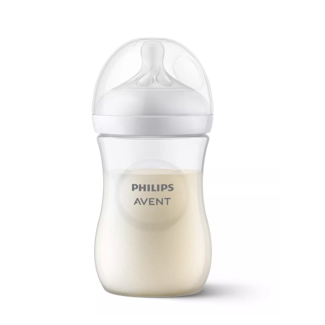 Avent Natural Response Baby Bottle SCY903/01 260ml (Πλαστικό Μπιμπερό με Θηλή με Φυσική Ροη΄ Θηλασμού 1μ+)