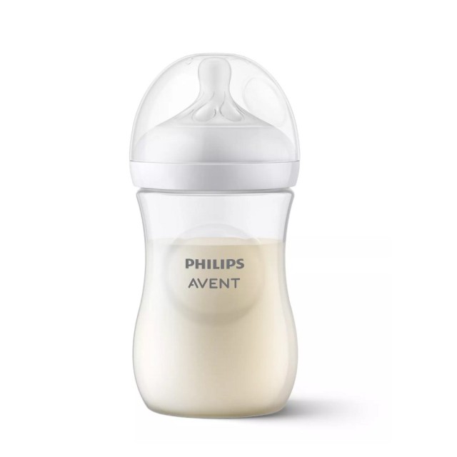 Avent Natural Response Baby Bottle SCY903/01 260ml (Πλαστικό Μπιμπερό με Θηλή με Φυσική Ροη΄ Θηλασμο