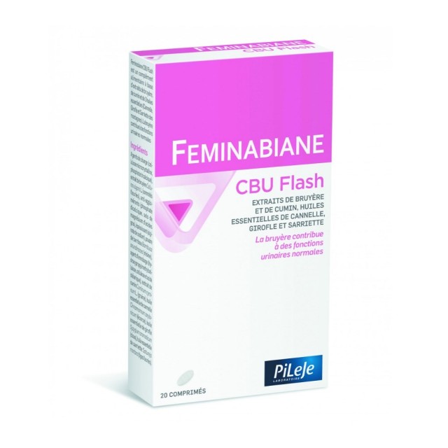 Pileje Feminabiane CBU Flash 20tabs (Συμπλήρωμα Διατροφής για Κυστίτιδα & Ουρολοίμωξη)