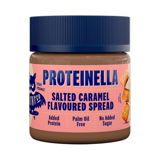 Healthy Co Proteinella Salted Caramel Flavoured Spread 200gr (Άλειμμα Αλατισμένης Καραμέλας με Πρωτεΐνη Ορού Γάλακτος)