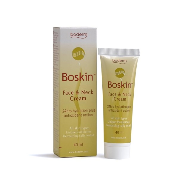 Boderm Boskin Face & Neck Cream 40ml (Ενυδατική Κρέμα Προσώπου & Λαιμού)