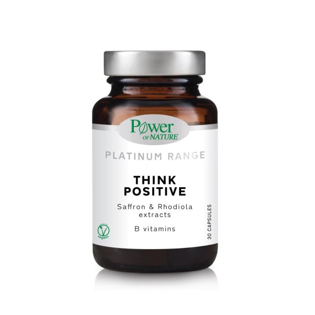 Power Health Platinum Think Positive 30caps (Συμπλήρωμα Διατροφής για τη Φυσιολογική Ψυχολογική Λειτουργία)