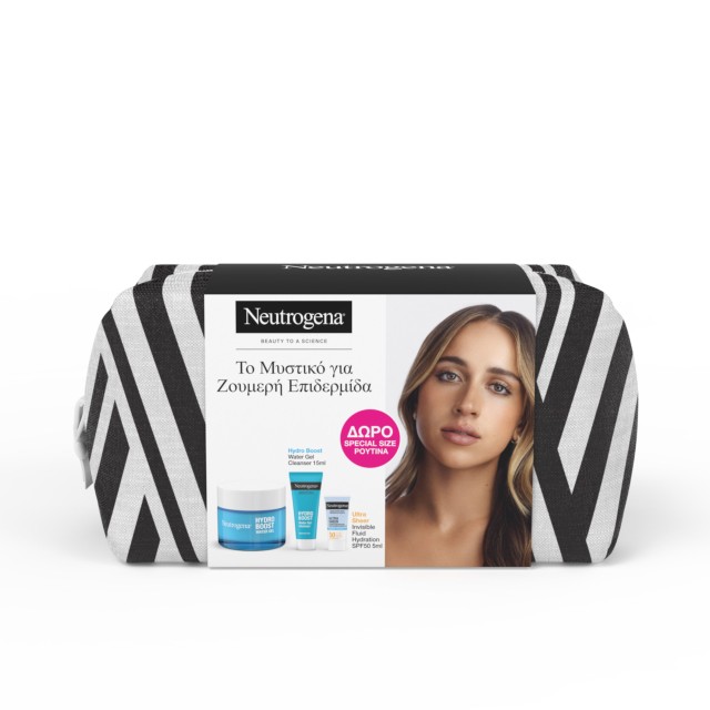 Neutrogena SET Hydro Boost Water Gel 50ml & ΔΩΡΟ Hydro Boost Water Gel Cleanser 15ml & Ultra Sheer Invisible Fluid Hydration SPF50 5ml (ΣΕΤ Ενυδάτωσης & Προσατασίας)