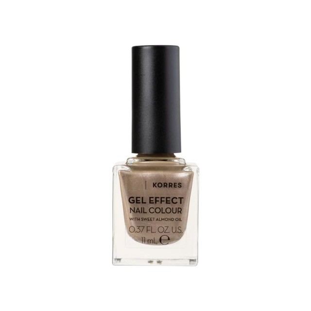 Korres Gel Effect Nail Colour No94 Sand Dune 11ml (Ημιμόνιμο Βερνίκι Νυχιών - Χρυσό της Άμμου) 