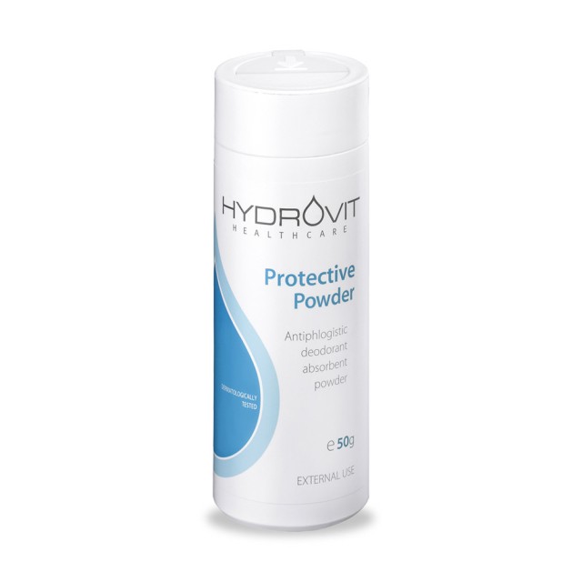 Hydrovit Protective Powder 50gr (Δερματική Πούδρα με Αντιφλογιστική, Αποσμητική και Απορροφητική Δράση)