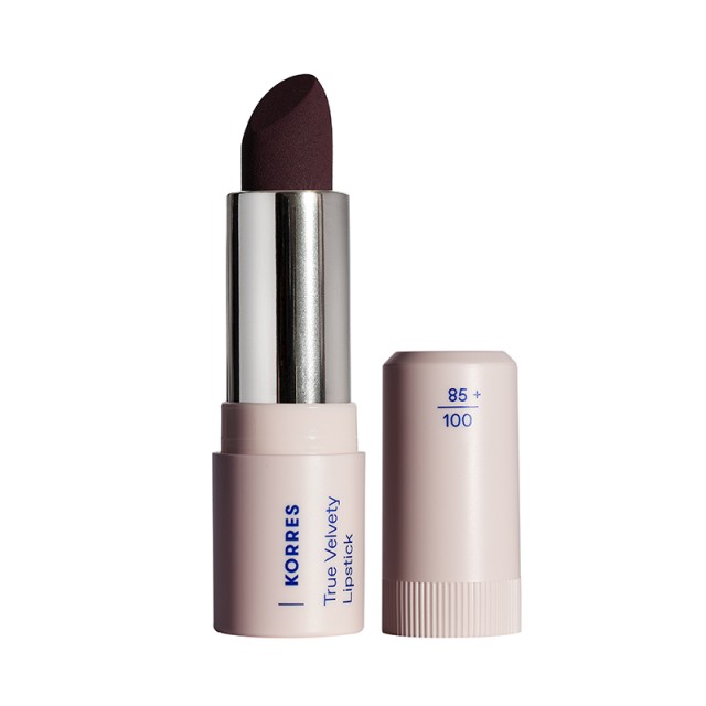 Korres True Velvety Lipstick 59 Wine Red 3gr (Ματ Κραγιόν - Σκούρο Κόκκινο)