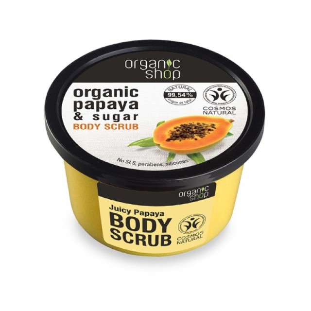 Natura Siberica Body Scrub Juicy Papaya Top 250ml 