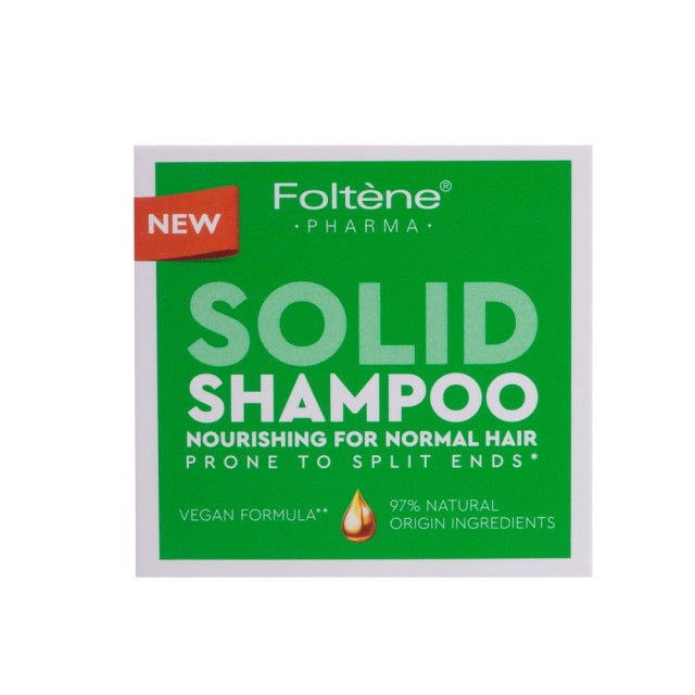 Foltene Solid Shampoo Nourishing For Normal Hair 75gr (Στερεό Σαμπουάν Θρέψης για Όλους τους Τύπους Μαλλιών)