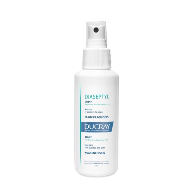 Ducray Diaseptyl Spray 125ml (Αντισηπτικό Διάλυμα για Πληγές)