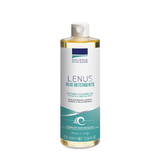 Galenia Skin Care Lenus Olio Detergente Cleansing 400ml (Αφρίζον Καταπραϋντικό Λάδι Καθαρισμού για το Σώμα)