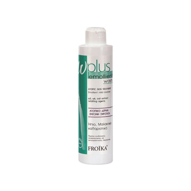 Froika Ω-Plus Emolient Wash 200ml (Ελαιώδες Μαλακτικό - Καθαριστικό για Πρόσωπο & Σώμα)