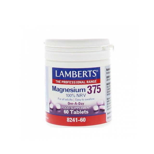 Lamberts Magnesium 375 180tabs