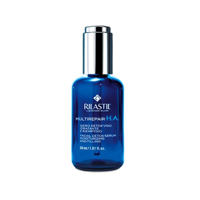 Rilastil Multirepair HA Facial Detox Serum 30ml (Αντιγηραντικός Oρός για Αποτοξίνωση & Ενυδάτωση)