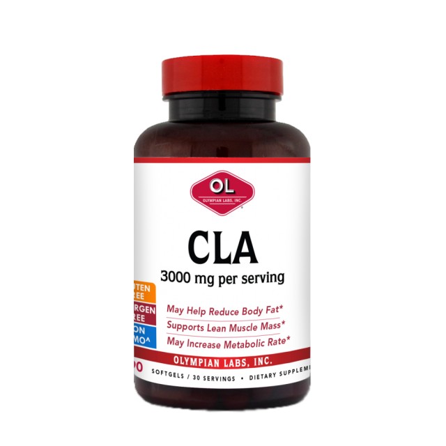 Olympian Labs CLA 3000mg 90 softgels (Συμπλήρωμα Διατροφής για Μείωση Λίπους & Αύξηση Μυϊκής Μάζας)