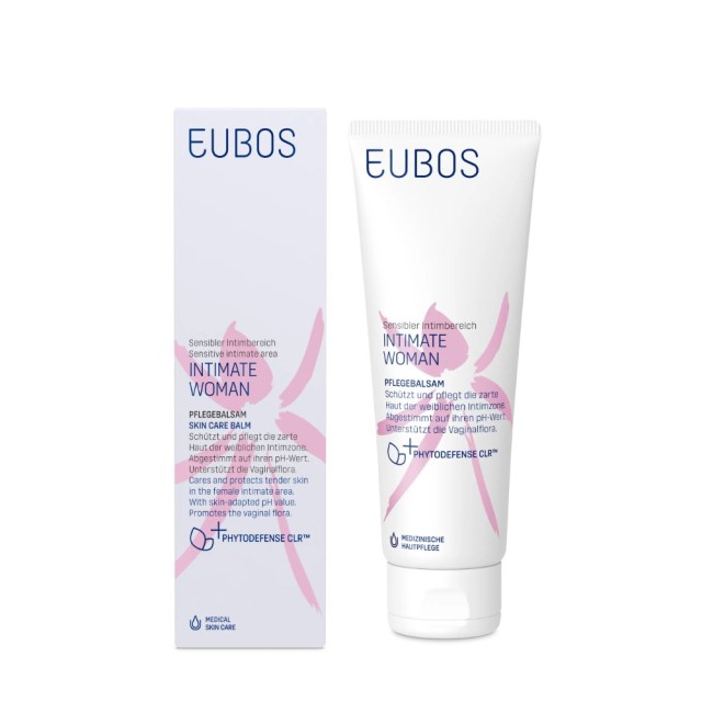 Eubos Intimate Woman Skin Care Balm 125ml (Γαλάκτωμα Περιποίησης της Ευαίσθητης Περιοχής)