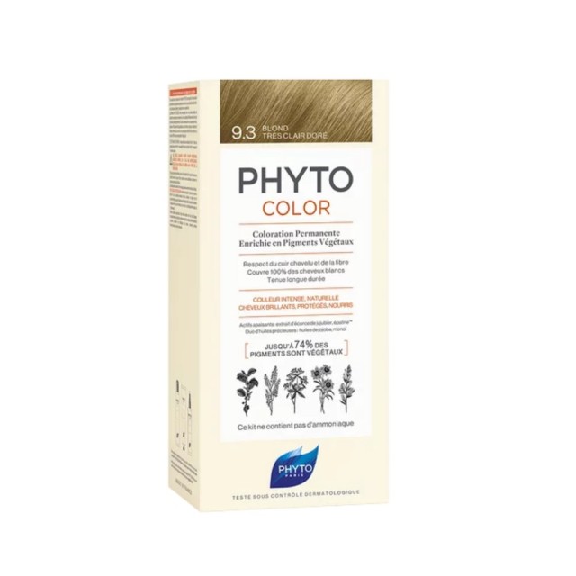 Phyto Phytocolor 9.3 Very Light Golden Blonde